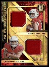 2018 Panini Gold Standard Newly Minted Memorabilia Duals Christian Kirk/Josh