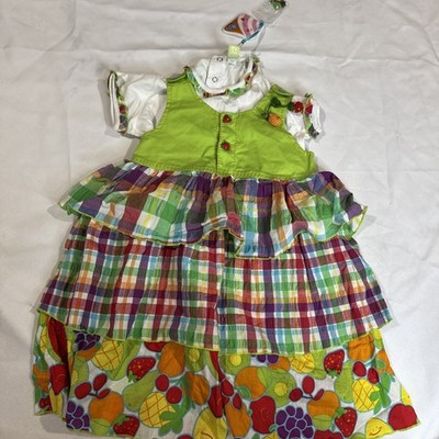 Tuc Tuc Girls Dress Multicolor Size 44 (2009) USA Talla 6