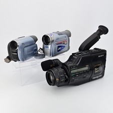 Canon ZR930A JVC GR-D30U Sony CCD-F77 Camcorder Parts Lot