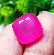 Natural Red Beryl Cushion Cut Certified Loose Gemstone 9.40 Ct With Free Gift