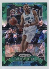 2019-20 Panini Prizm Green Ice Prizm Nicolas Batum #57 6k2