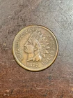 1877 INDIAN HEAD CENT SCARCE KEY DATE VF++