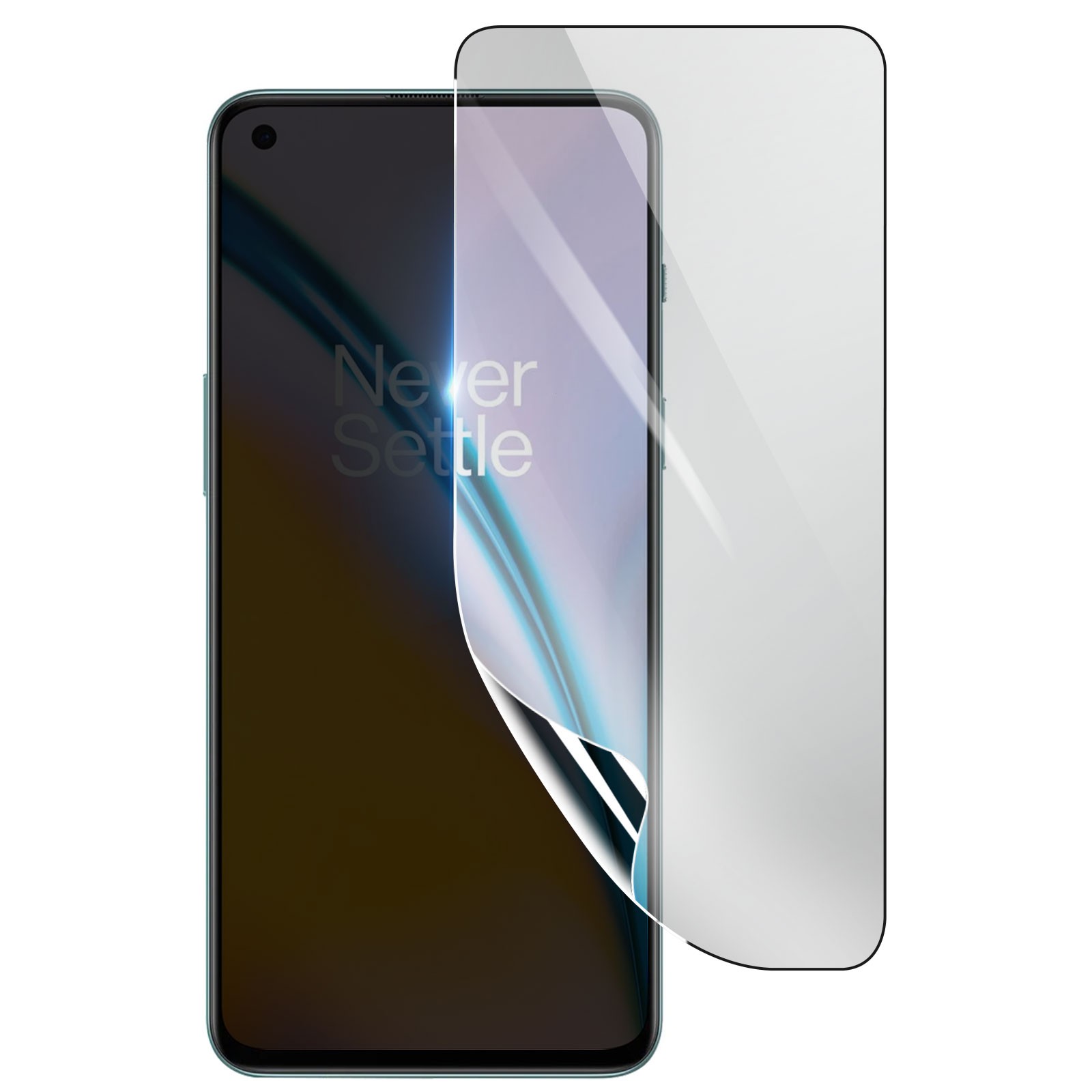 Protection écran OnePlus Nord 2 en hydrogel flexible et transparent 3mk antichoc