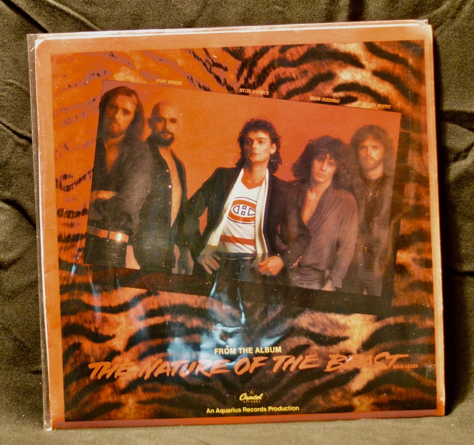 APRIL WINE Just between you & Me 45 w/ POSTER SLEEVE 7 INCH Vinyl NEVER PLAYED - Image 4 of 4