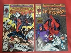 The Amazing Spider-Man #321, 322  Todd McFarlane Lot Of 2 Marvel Comics Bx27