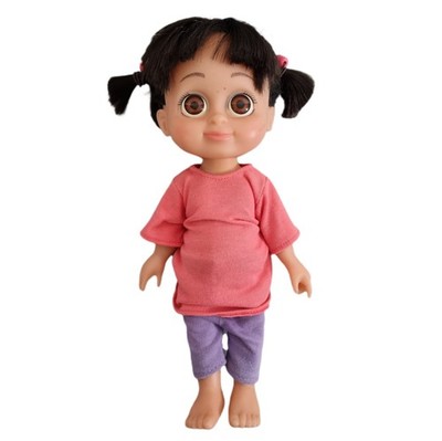 Getestet selten Vintage 2001 Disney Pixar Monsters Inc sprechender Babblin Boo Puppe Spielzeug