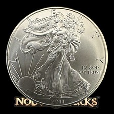 2011 American Silver Eagle 1 oz .999 Fine Silver Bullion Coin Authentic US Mint