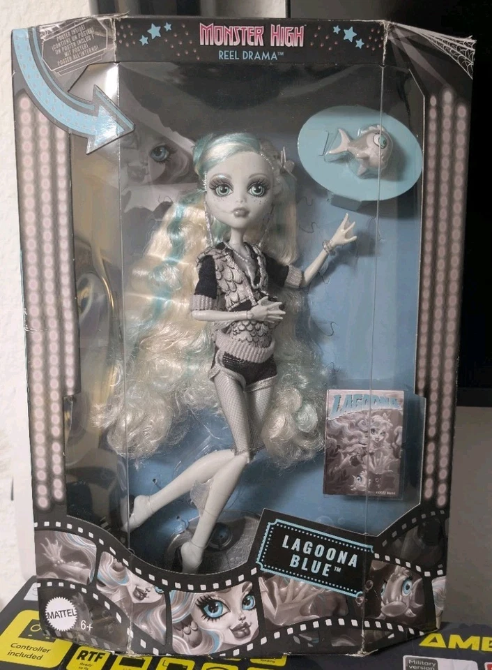 Monster High Reel Drama Lagoona Blue Puppe Mattel Retoure Neu - Bild 1 von 2