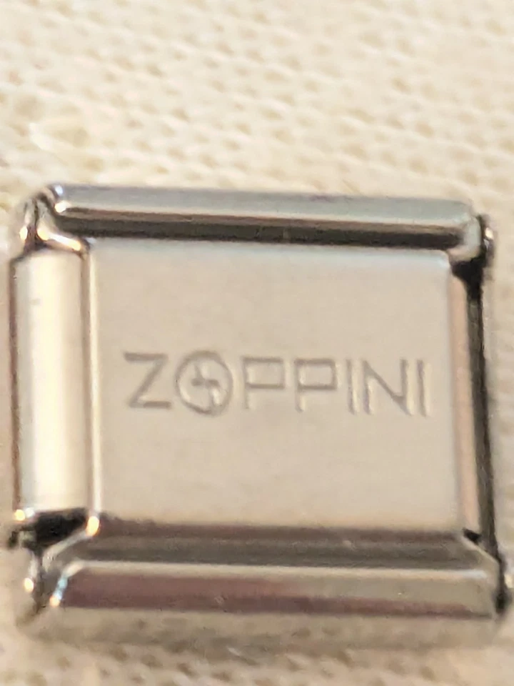 Authentic Zoppini Classic 9mm Italian Charm Speak No EVIL Computer Sign C17 - Image 4 of 4