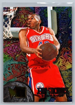 1995-96 Metal #R-8 Jerry Stackhouse Rookie Roll Call Silver Spotlight