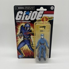 Hasbro GI Joe Cobra Commander Retro Action Figure Brand New Card
