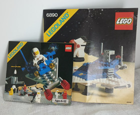 Lego 6890 Space Cosmic Cruiser &mdash; 1980s, Box, Instructions