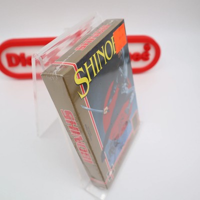 NES Nintendo Game SHINOBI - NEW & Factory Sealed with Authentic V