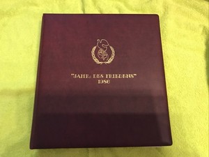 Jahr Des Friedens 1986  Marken Blöcke Belege Weltweit Im Vordruckbinder Sieger