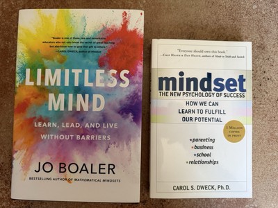 New! Mindset Books For Teachers Lot Of 2 |  Mindset & Limitless Mind -