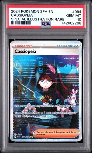 Pokémon Cassiopeia 094/064 PSA 10 Sv: Shrouded Fable Holo SFA en #94 Gem Mint