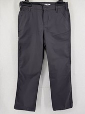 Image of Carhartt Rugged Flex Loose Fit Canvas Work Pants Professional Series Sz 10 SHORT
