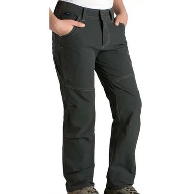 Kuhl Boys Renegade Pant Small 6-7 Carbon Dark Gray Hiking Outdoor Gorpcore NWOT