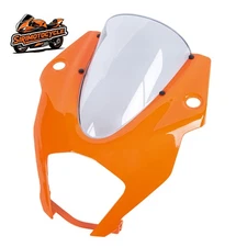 Windshield Fairing Headlight Cowl Kit for KTM RC 125 200 390 2022-2023 Deflector
