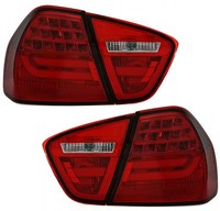 RüCkleuchten Set In Rot FüR 3Er BMW E90 2004-2008 Lightbar LED Blinker