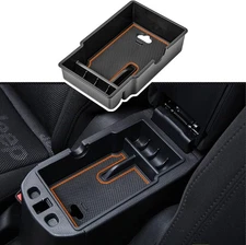Center Console Organizer Tray Compatible with Accessories Orange Line