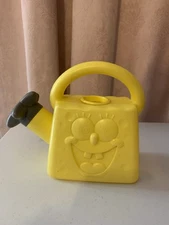 SpongeBob Watering Can Vintage 2006 Viacom International Inc 8”wide  x 6.5” tall