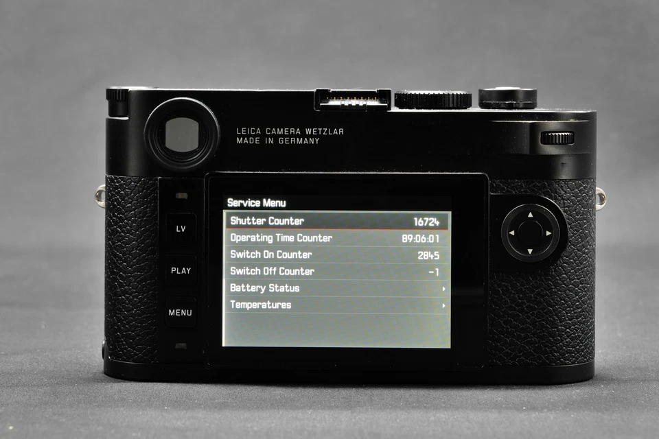 LEICA M10 schwarz 20000 - v. 07.02.2017 (~ 16750 Auslösungen) ROTER PUNKT KAMER - Bild 4 von 4