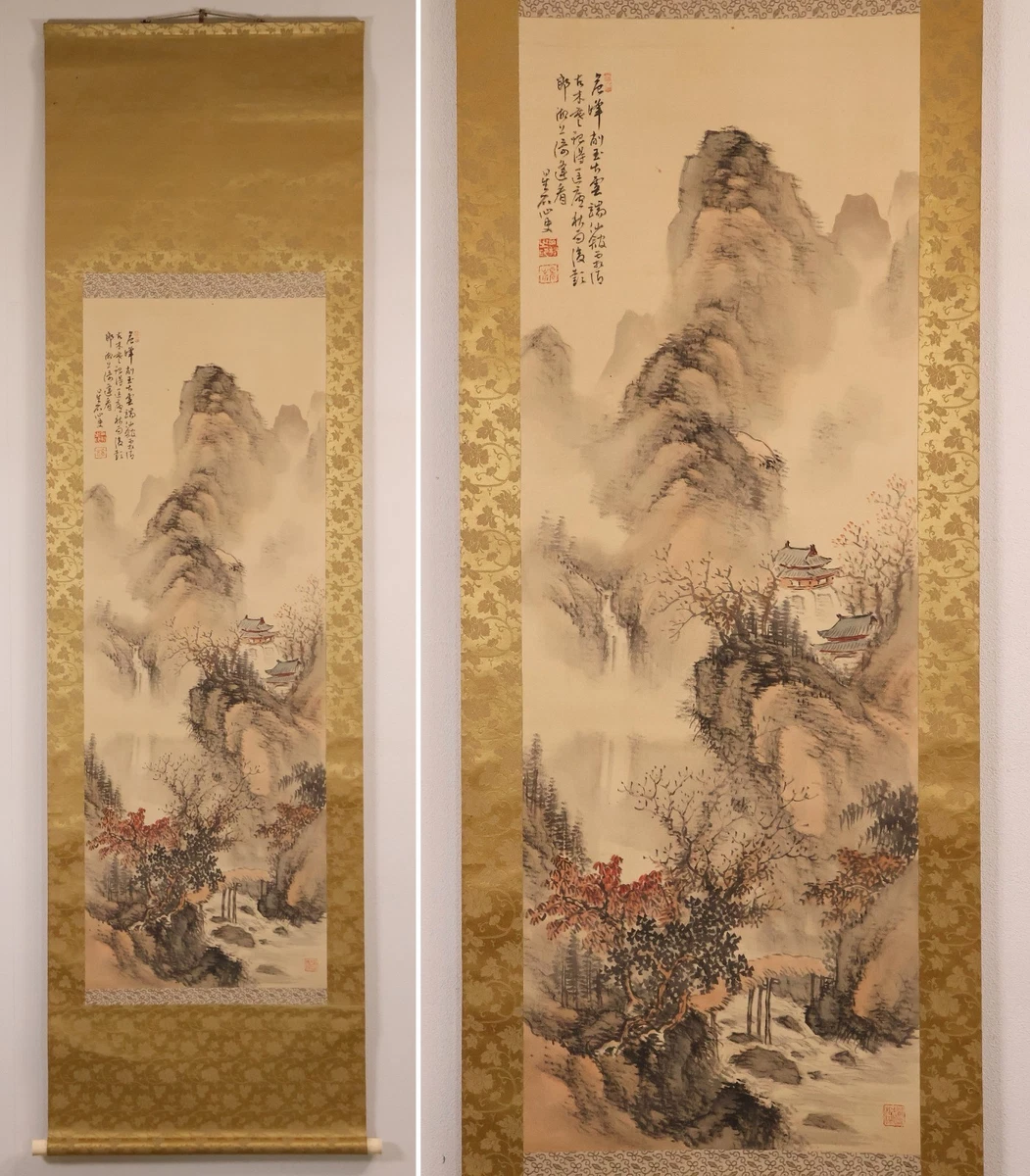 古董日本画作、画卷| eBay
