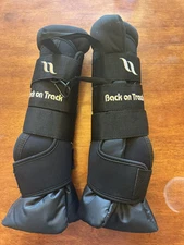 Back On Track Therapeutic Quick Wraps - Black - 14"