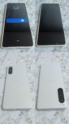 Sony Xperia 5 IV SOG09 128GB Ecru White SIM Unlocked Mint