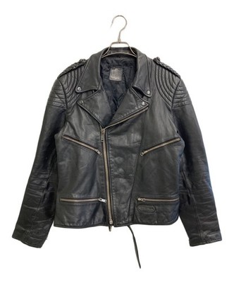 echtes leder rider's jacket Size: 52 Men Black