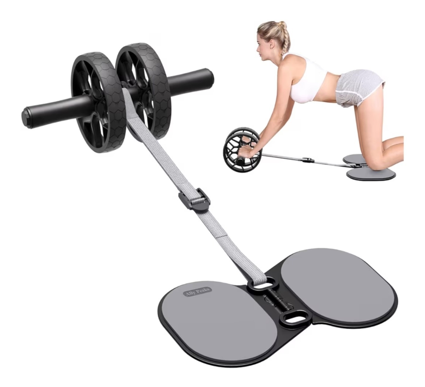 Rueda De Rodillo Hacer Ejercicio Abdominal Con Rebote Automático En Casa Oferta