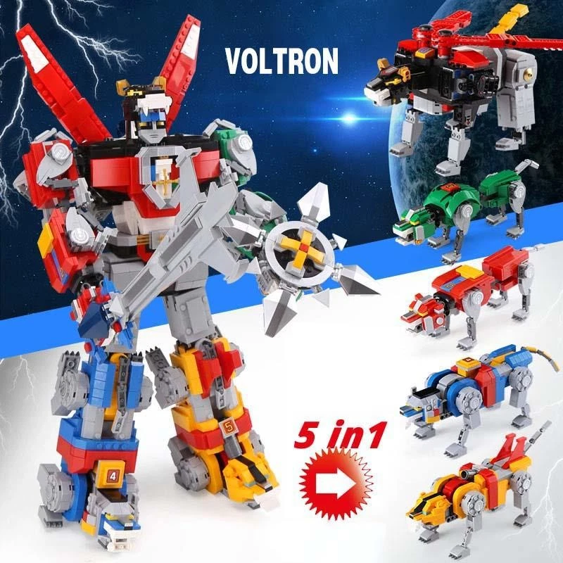 Nuevo Voltron (21311) Defensor del Universo Modelo Bloque de Construcción Ladrillos Juguetes Foto 2 de 4