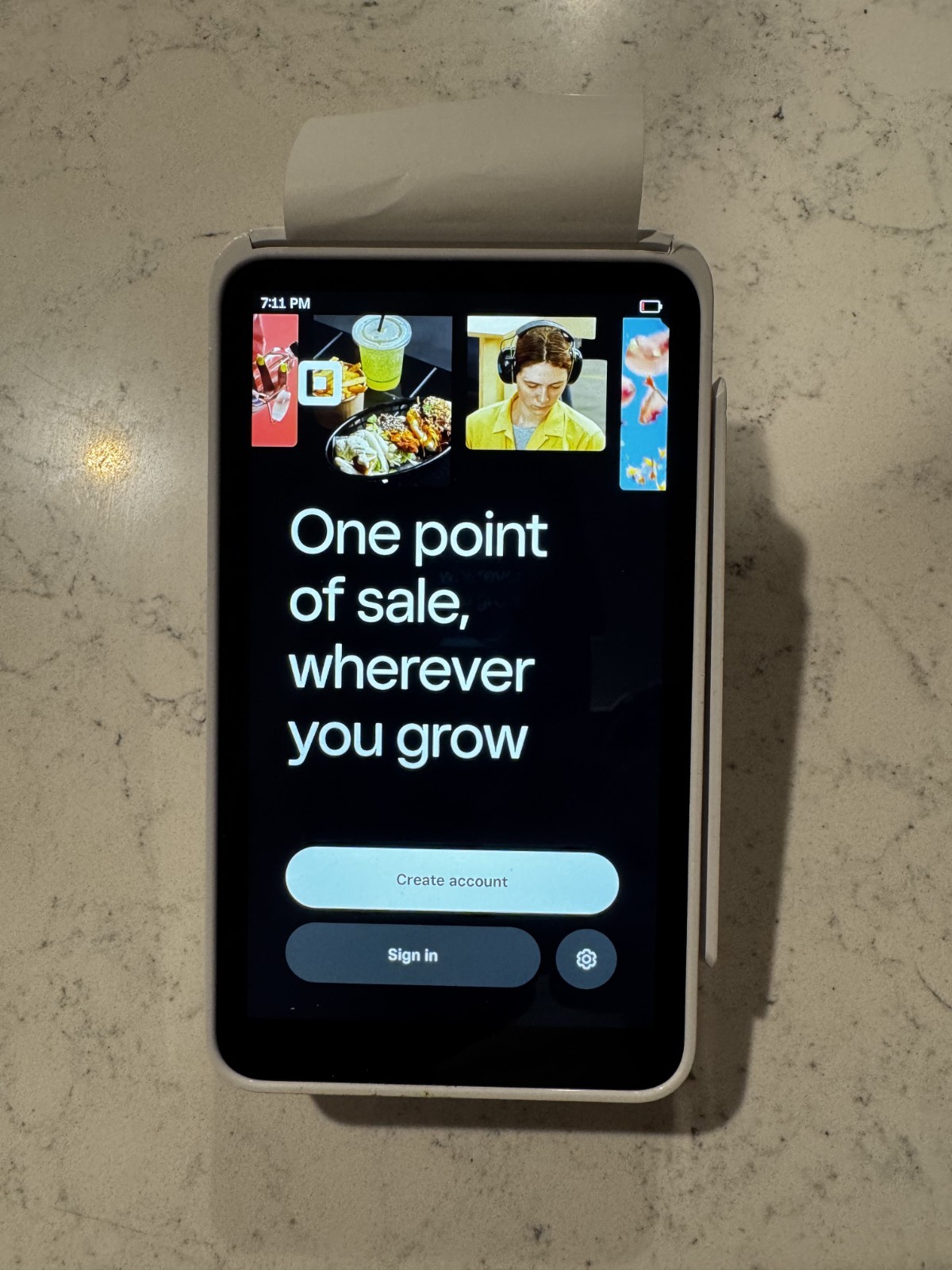 Square Credit Card Terminal * WiFi, Receipt Printer, POS Fully Functioning AS IS