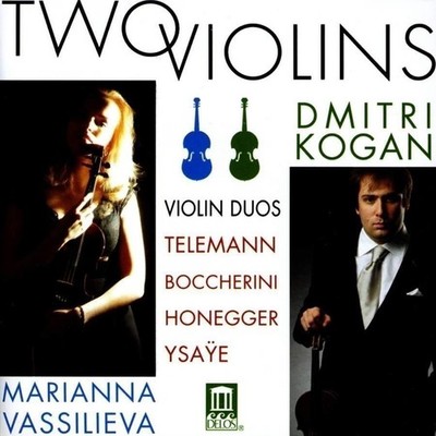 Audio Cd Zwei Violinen: Violin Duos: Telemann, Boccherini, Honegger, Ysaye