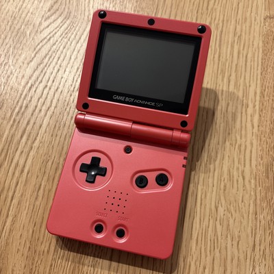 Game Boy Advance SP Console Nintendo SD Gundam Char Edition
