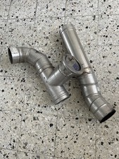 Abgasrohr, Zugbegrenzer von Viessmann Vitolig 300.  130mm