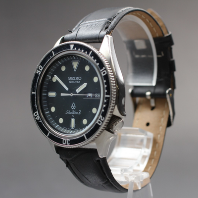 SEIKO SILVER WAVE Z 7546-6060 1978 SUWA Vintage 1978 【 Exc+5 New