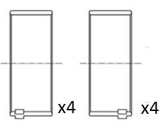 Fits FAI BB2016-STD CONNECTING ROD BEARING SET - Image 13