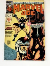Marvel Age #9 (1983) Marvel Comics Jack of Hearts, Moon Knight, Sub-Mariner