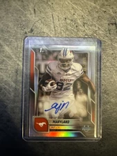 2025 Bowman Chrome U RJ Maryland 1st Bowman Refractor Auto /299 SMU TE