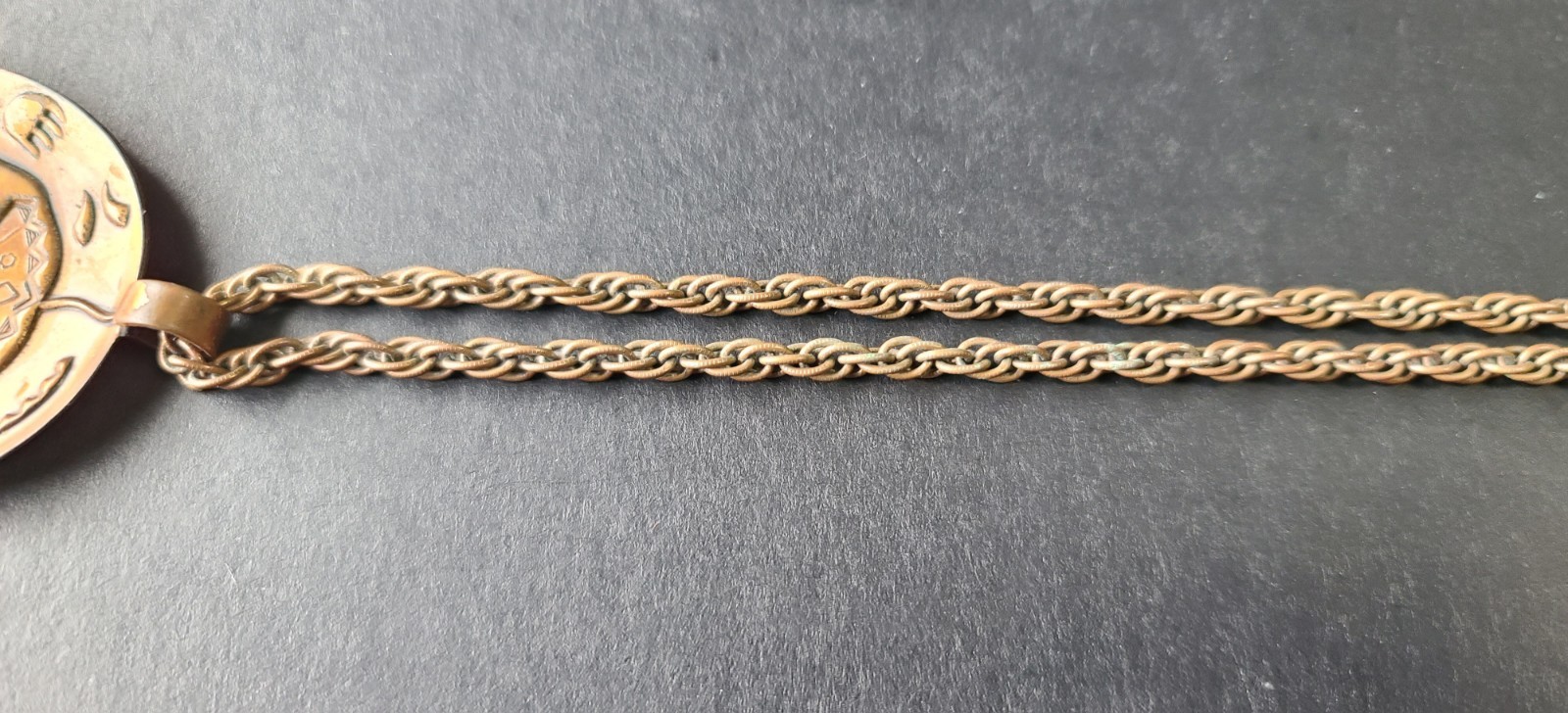 VTG Bell Trading Post Solid Copper Native America… - image 18