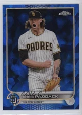2022 Topps Chrome Sapphire Edition Chris Paddack #593