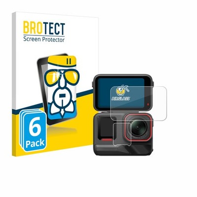 6x Panzerfolie Schutzglas für Insta360 Ace Pro 2 Displayschutz