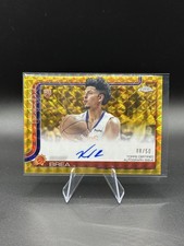 🚨 Topps 2025-26 Chrome Koby Brea Phoenix Suns Gold 🪙 Refractor Rookie Auto /50