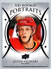 2018-19 Upper Deck UD Portraits #P80 Juuso Valimaki (ref 185652)
