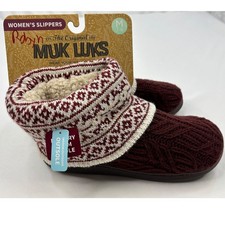 MUK LUKS Women's Rochelle slippers size 7-8 M New With Tags