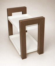 Modern 2-Tier Countertop Organizer Shelf  Bathroom Kitchen Vanity Storage