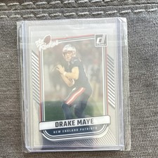 Panini 2024 Clearly Donruss The Rookies Rookie Drake Maye Patriots #3