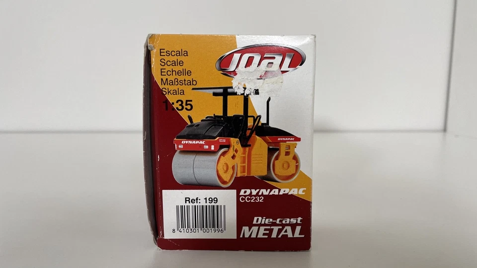 Joal Die-Cast Dynapac CC232 Vibratory Roller - Immagine 4 di 4